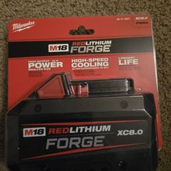 Milwaukee M18 Battery FORGE XC8.0 Pick Up Concord 