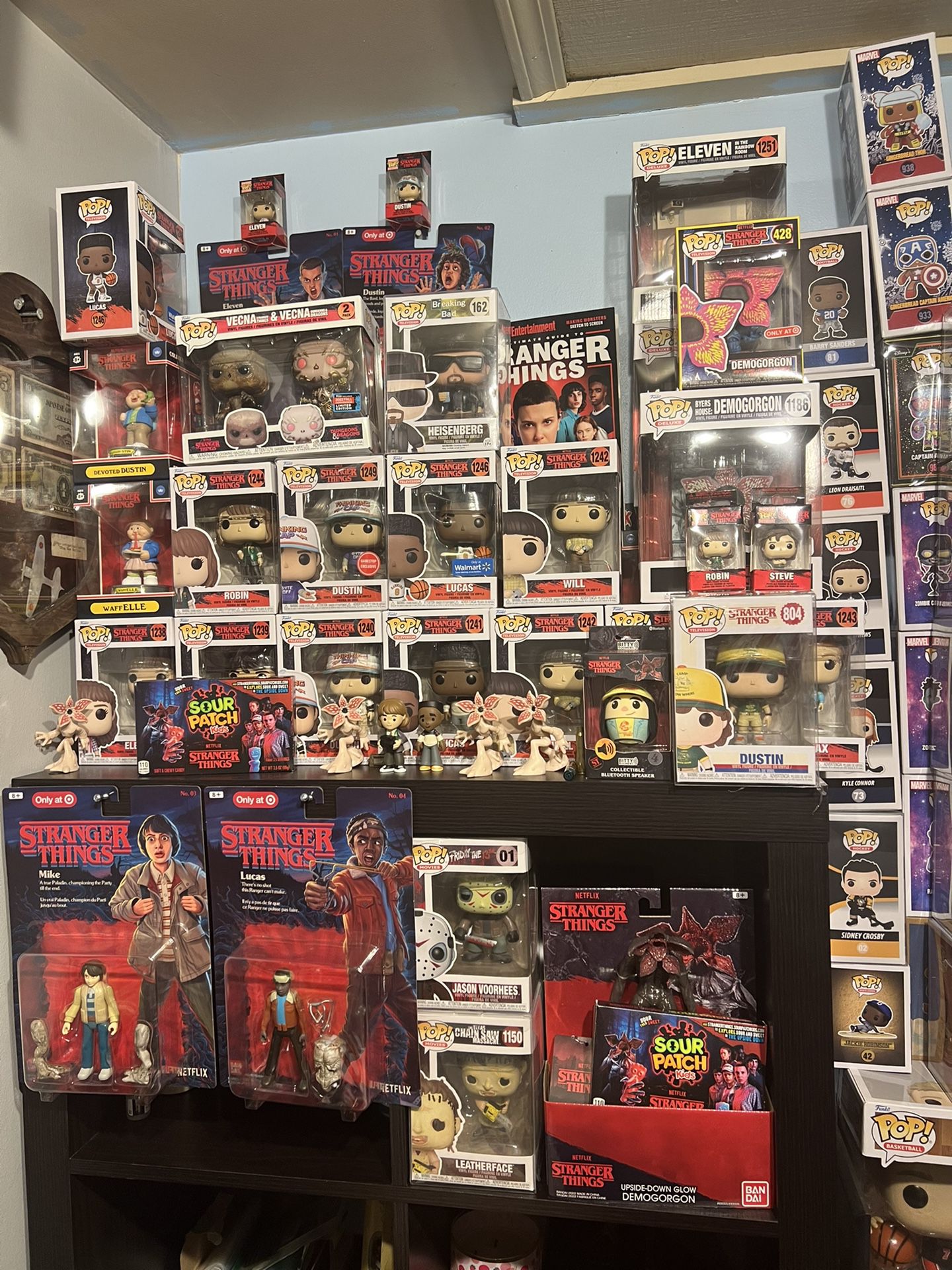 Stranger Things Funko Pop Collection 
