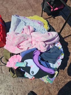 Tub full of clothes
