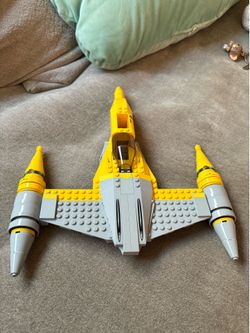 Star Wars Homing Spider Droid and Naboo Starfighter,