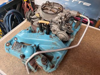 Pontiac GTO 389 Intake and Carb