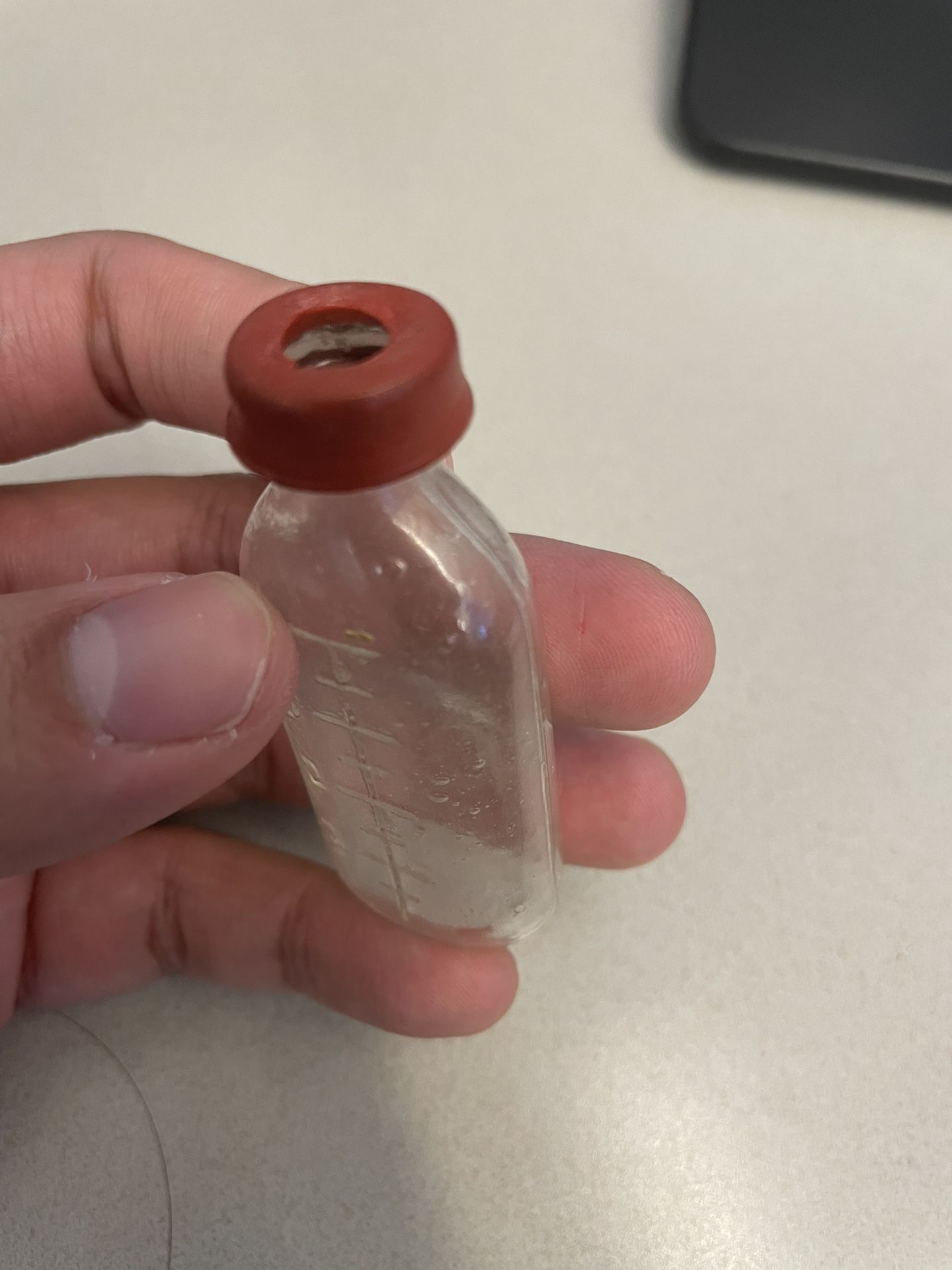 Vintage Glass Toy Baby Doll Bottle for Your Dye Dee baby doll