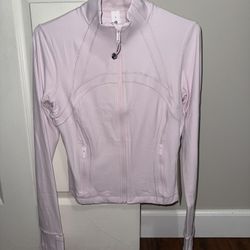 Lululemon Women's Define Cropped Jacket Blissful Pink Size 8