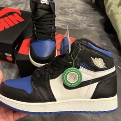 Retro 1 Royal Toe G’s 7Y