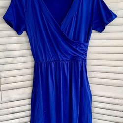 Women’s Blue Dress, Medium 