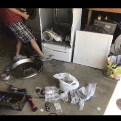 Broken Fridge/washer/dryer