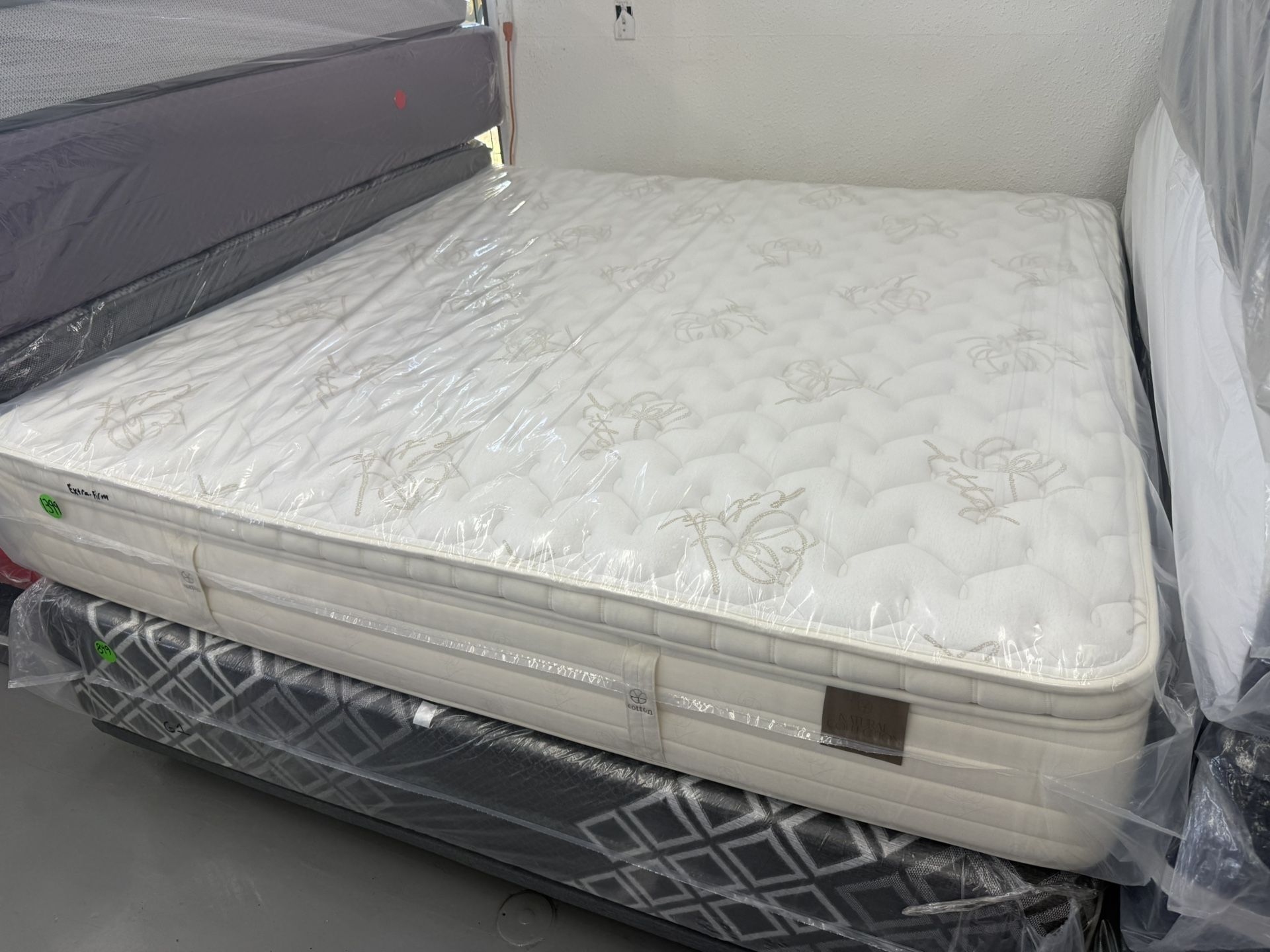 KING SIZE KING KOIL NATURAL COLLECTION (EXTRA-FIRM) MATTRESS & BOX SPRINGS BED SET