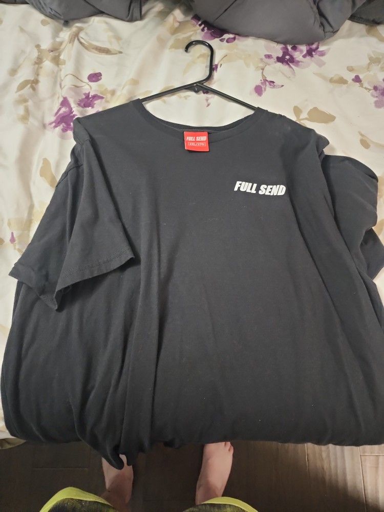 FULL SEND "Forgive Me Father For I Have Sent" Shirt 2xl