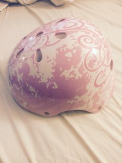 Girls bike helmet