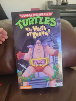 TMNT The wrath of Krang action figure