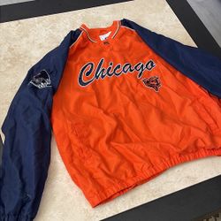 NFL Brand Chicago Bears NFL Team Adult 3XL&2XL Pull-Over Jacket