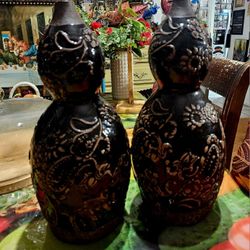 Decorative Vase  4.25 Kilograms Each Made In Philippines