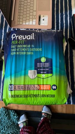 Prevail daily underwear size XL