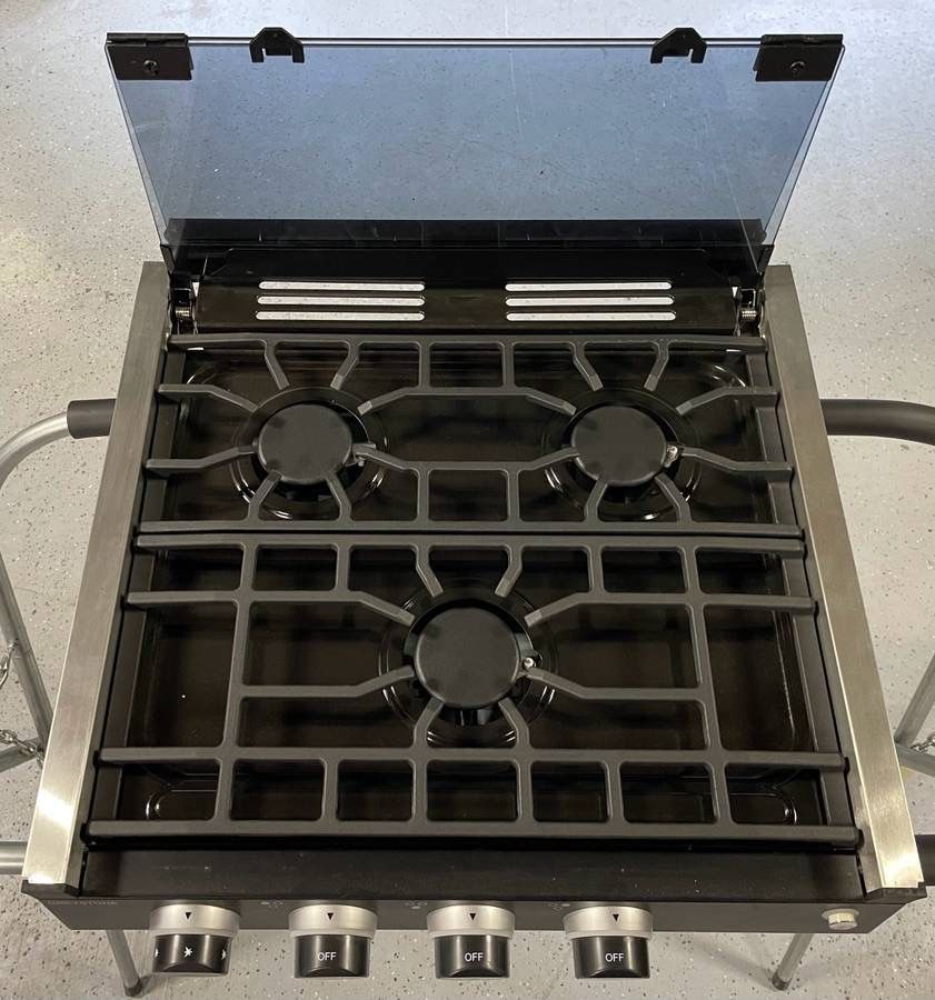 New 3 Burner RV Cooktop