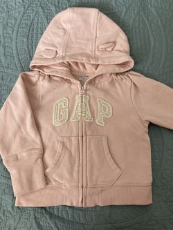 Baby Gap Logo Zip Hoodie 12-18 months