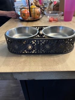 Small Dog Bowls With Risers 