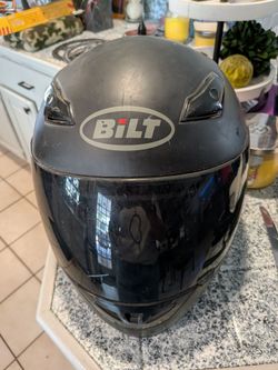 Bilt motorcycle helmet