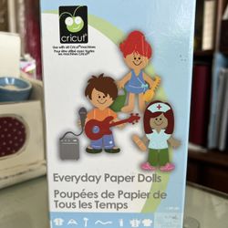 Cricut Everyday Paper Dolls Cartridge Pre-Owned