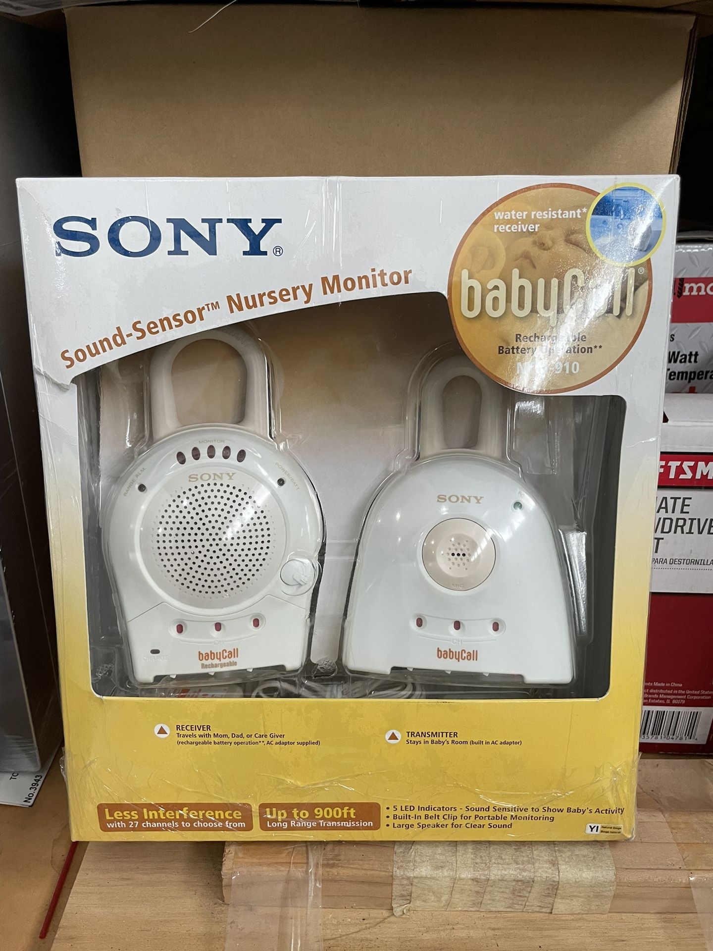 Sony Sound Sensor Nursery Baby Monitor