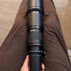 Opteka LR 1300-HD 650–1300mm Super Telephoto Lens – 