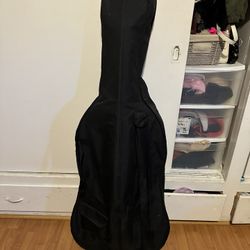 Black Cello With Bag