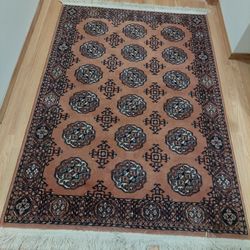 Vintage Karastan Wool Rug 4'3"×6'