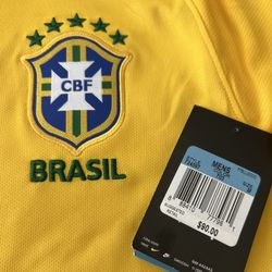 Nike Brazil 2016 Mens Home Jersey sz Medium