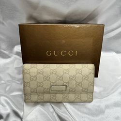 Vintage Gucci Long Wallet Authentic 