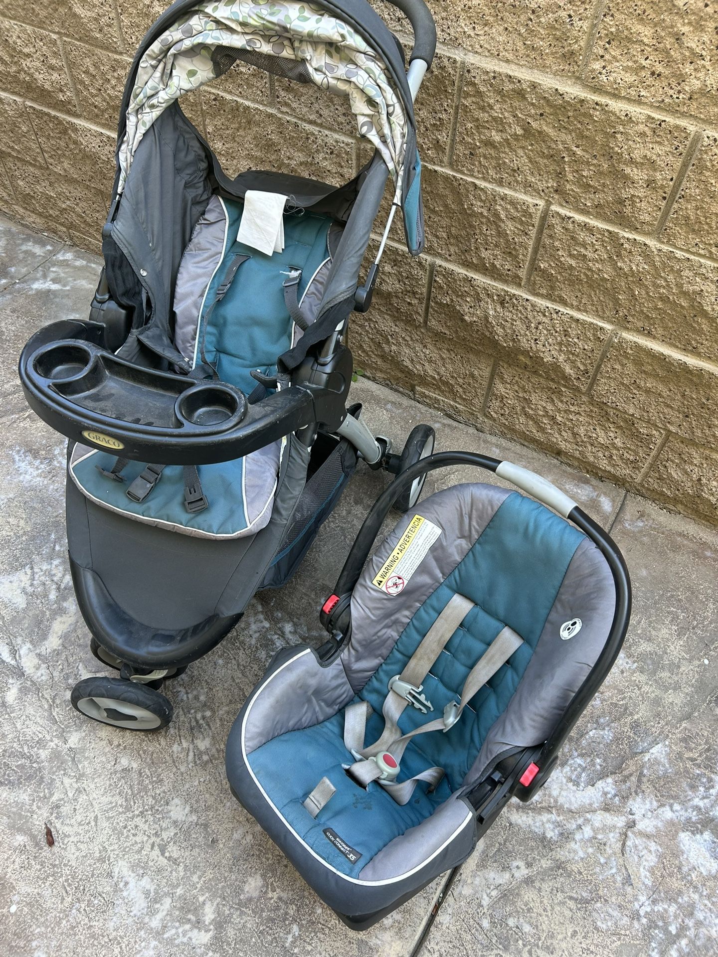 Graco Car Seat And Stroller