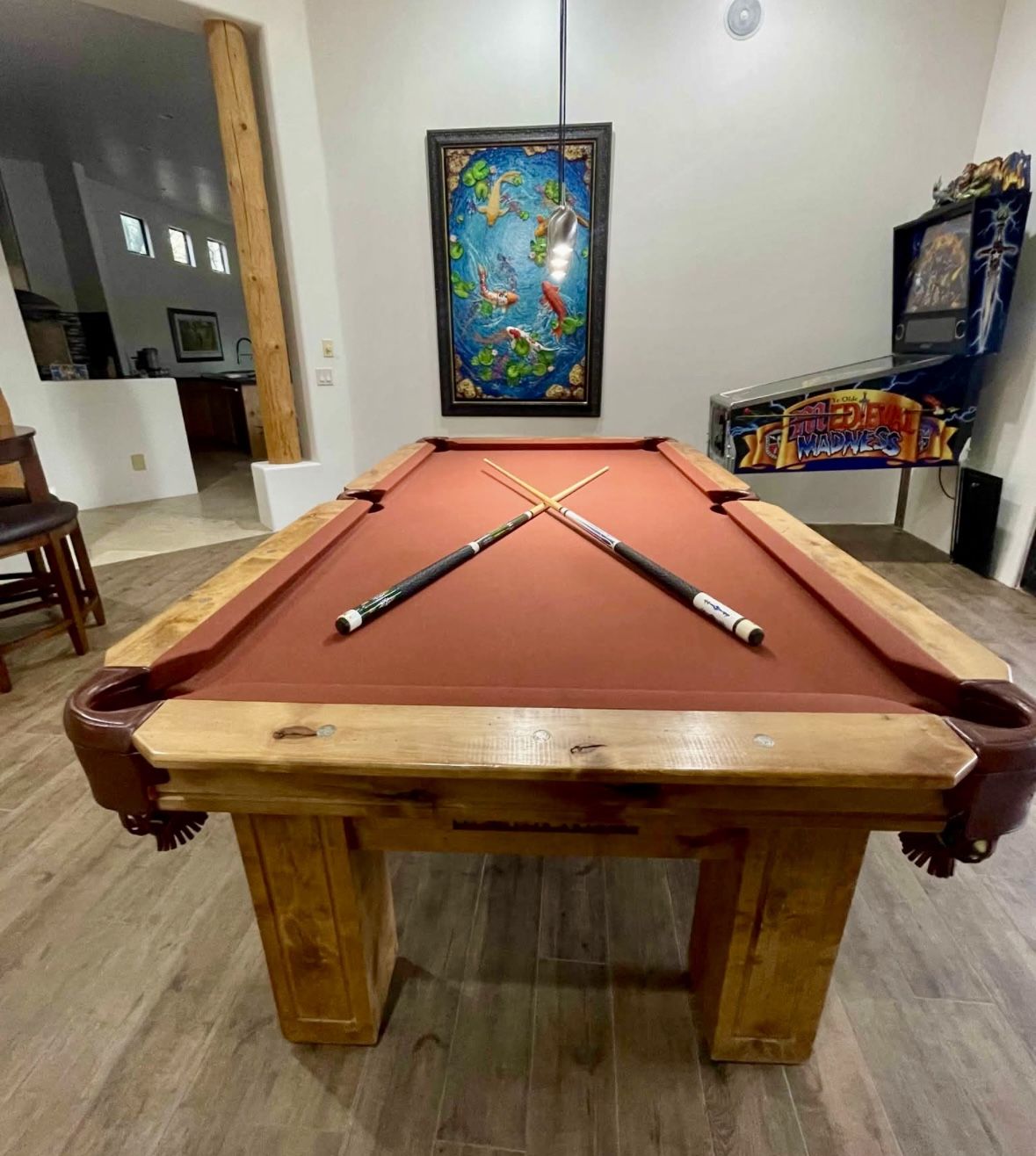 7’ Saguaro Pool Table - Delivered And Installed 
