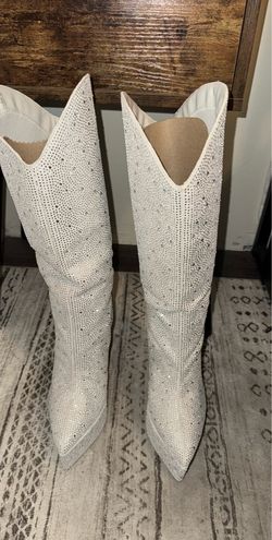 New‼️ Fashionnova rhinestones boots