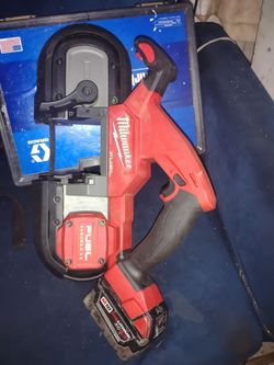 Milwaukee Band saw 18v compact dual trigger