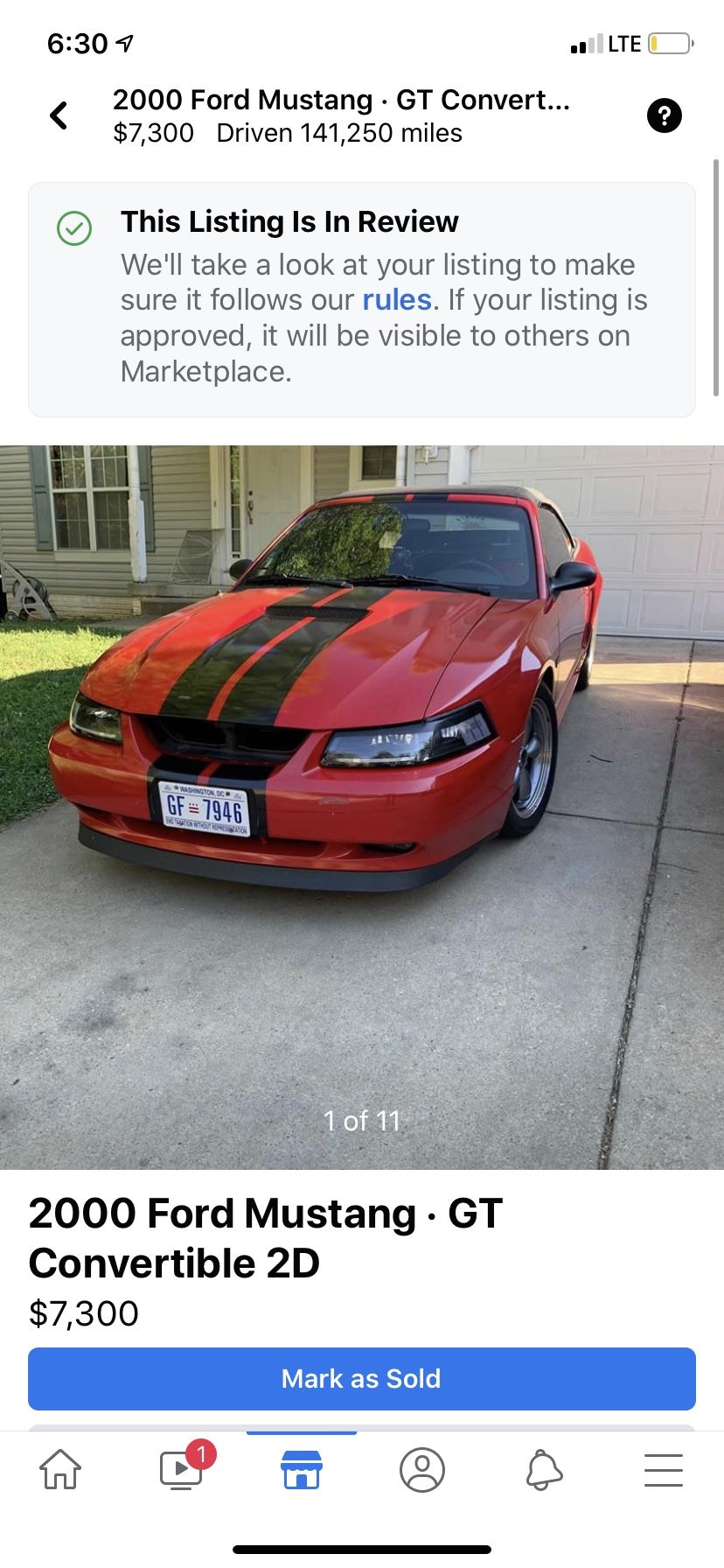 2000 Ford Mustang