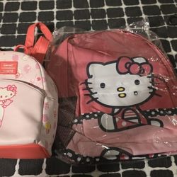 2 SANRIO BACKPACKS!!!