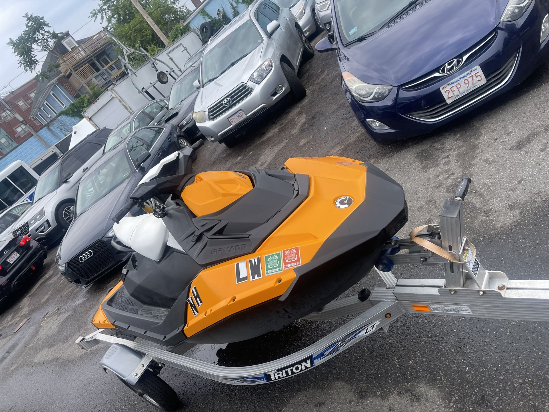 Seedoo Spark Jet-Ski 2015 And Trailer For Sale