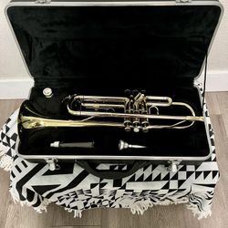 Bandnow Trumpet & Mouthpiece with Case, Oil & Extra Schilke Mouthpiece
