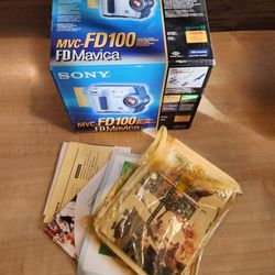 Sony FD100 Mavica Digital Camera 