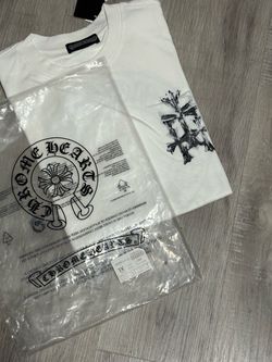 Chrome Hearts White Graphic T-Shirt
