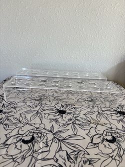Clear Acrylic Flower Vase