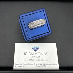 Ring Band Diamonds 💎 14k Gold Eternity Band Size 10 1/2 