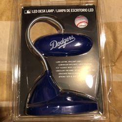 Los Angeles Dodgers Led Desk Lamp Brand New
