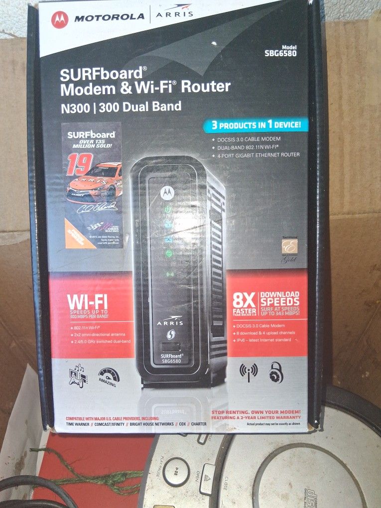 Motorola Modem&wi=fi By Arris