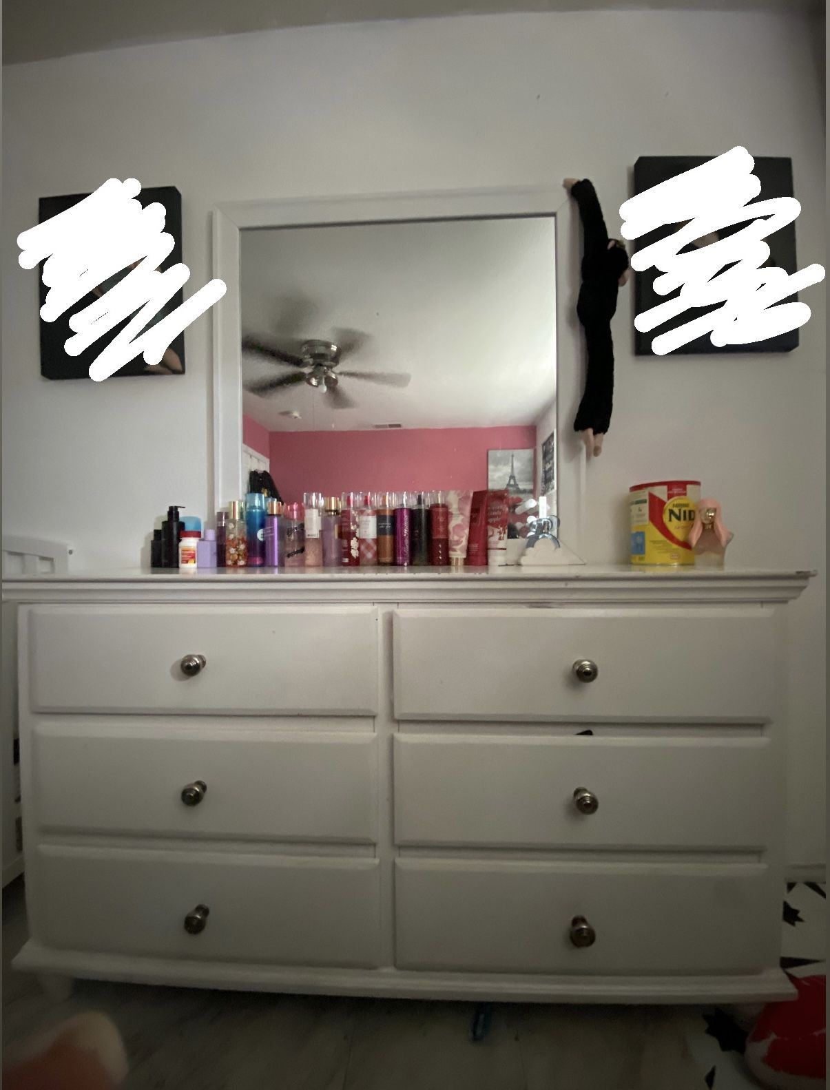 White Dresser