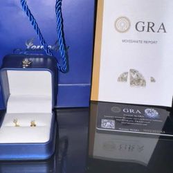 Moisanite Diamond Earrings 