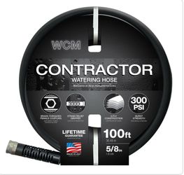 NEW Flexon 5/8 in. x 100 ft. Contractor Grade Garden Hose. Watering Garden Hose