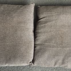 2 Pillows, 23” x23”.