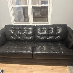 Leather Couch 