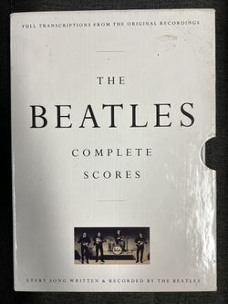 The Beatles: Complete Scores Book