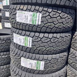 265/70r17 Kumho All Terrain New Tires Set Installed And Balanced Llanta Nueva Instalacion Y Balanceo incluido ✅✅