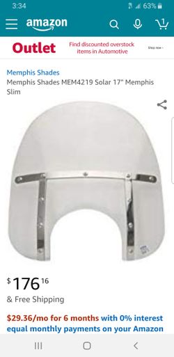 Memphis shades solar windshield